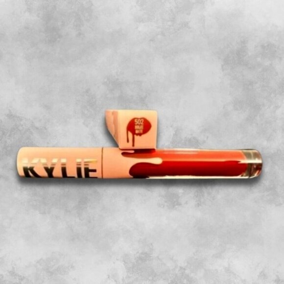 Kylie Cosmetics Liquid Lipstick Long Lasting Bold Matte 502 Boujee Matte W BNIB - Picture 2 of 3